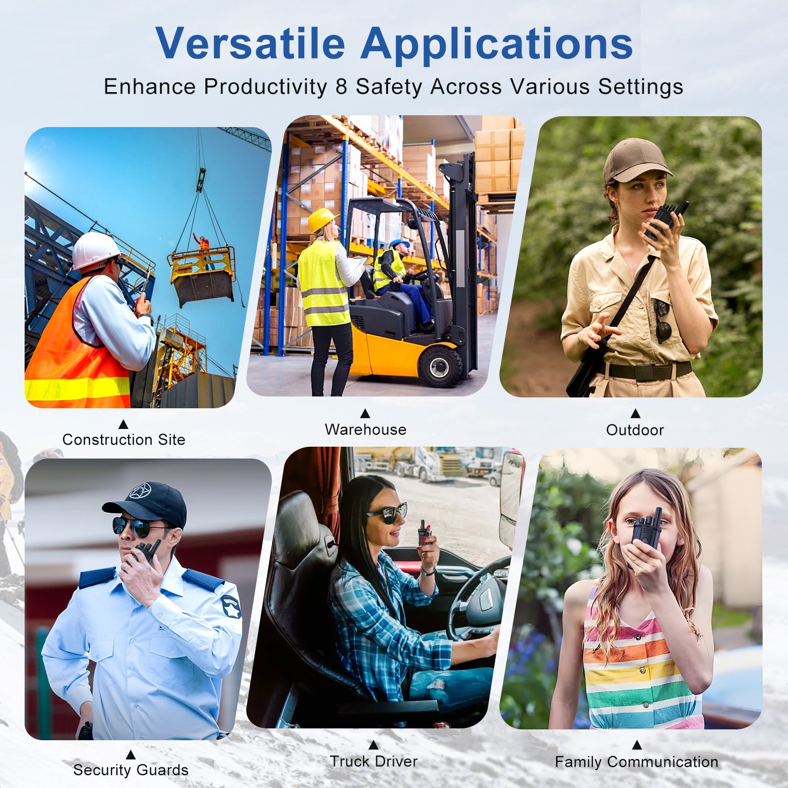 4G LTE Walkie Talkies with Lifetime Free Plan - Vibrant Color Options, Unlimited Nationwide Coverage, Instant Group Communication for Urban Adventures & Family Use (2-Pack)
