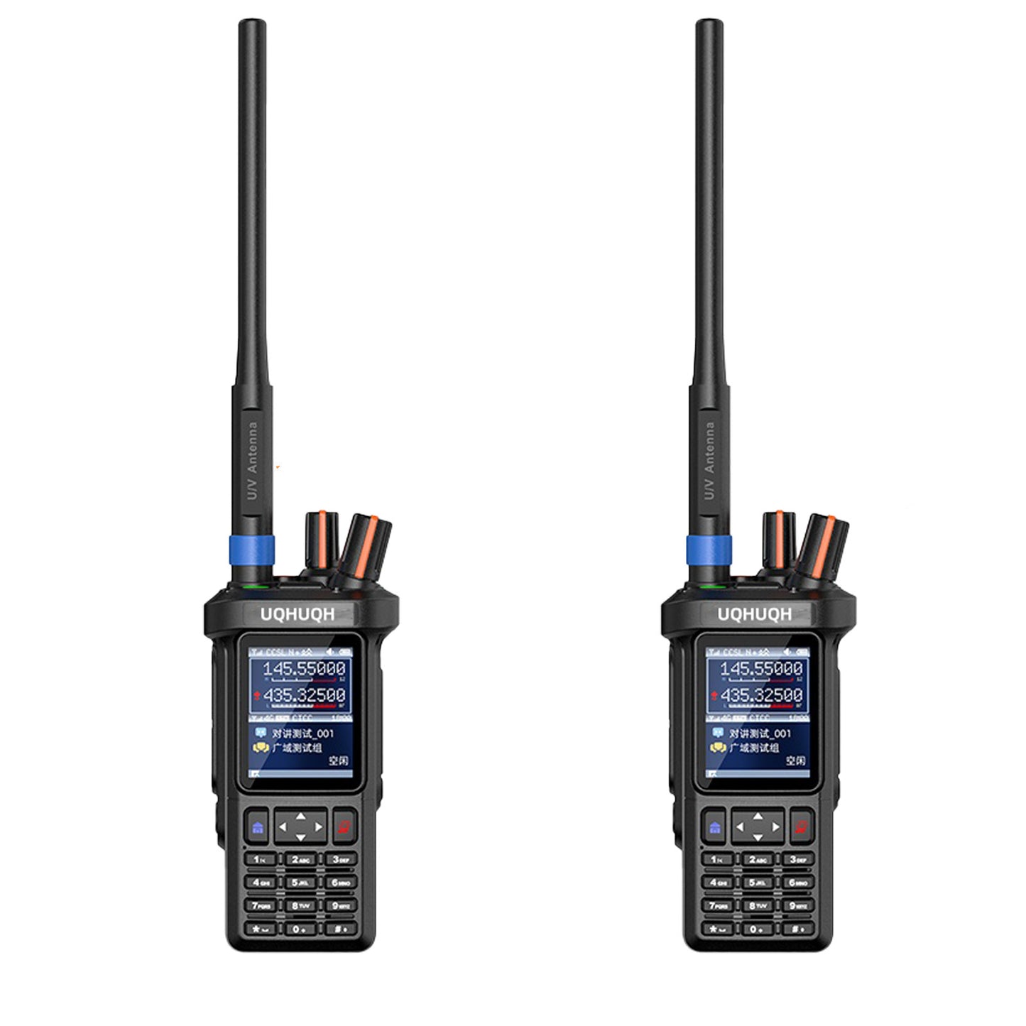 2-Pack 4G Walkie Talkies with SIM Cards-Unlimited Range Global Coverage-1 Year Free Data Plan-Clear Two-Rechargeable PTT Push to Talk Over Cellular Radio Long Range(N777)