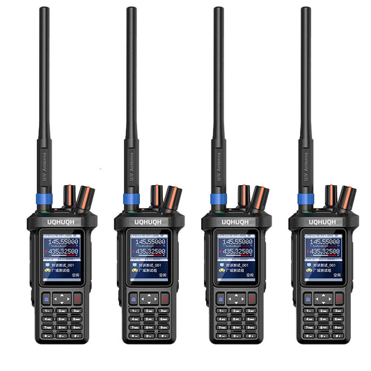 4-Pack 4G Walkie Talkies with SIM Cards-Unlimited Range Global Coverage-1 Year Free Data Plan-Clear Two-Rechargeable PTT Push to Talk Over Cellular Radio Long Range(N777)